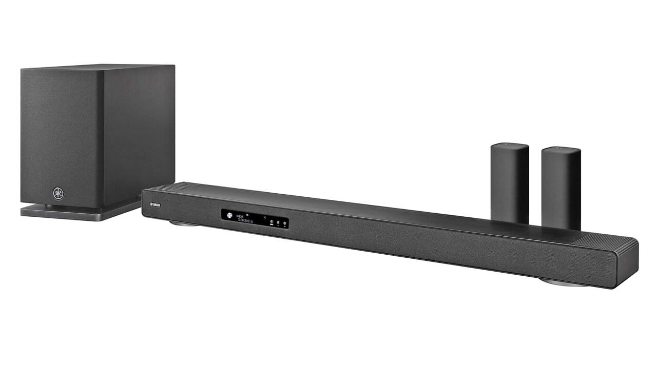 Yamaha True X Surround 90A Soundbar with Wireless Subwoofer and Speakers