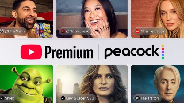 YouTube Premium Peacock TV 2027