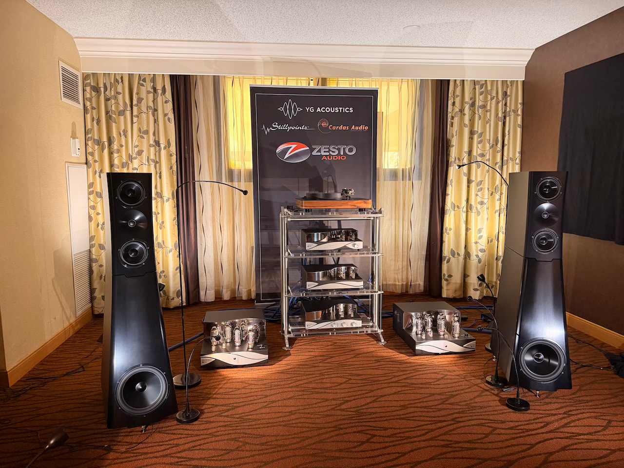 Zesto Audio with YG Acoustics at T.H.E. Show SoCal  2026