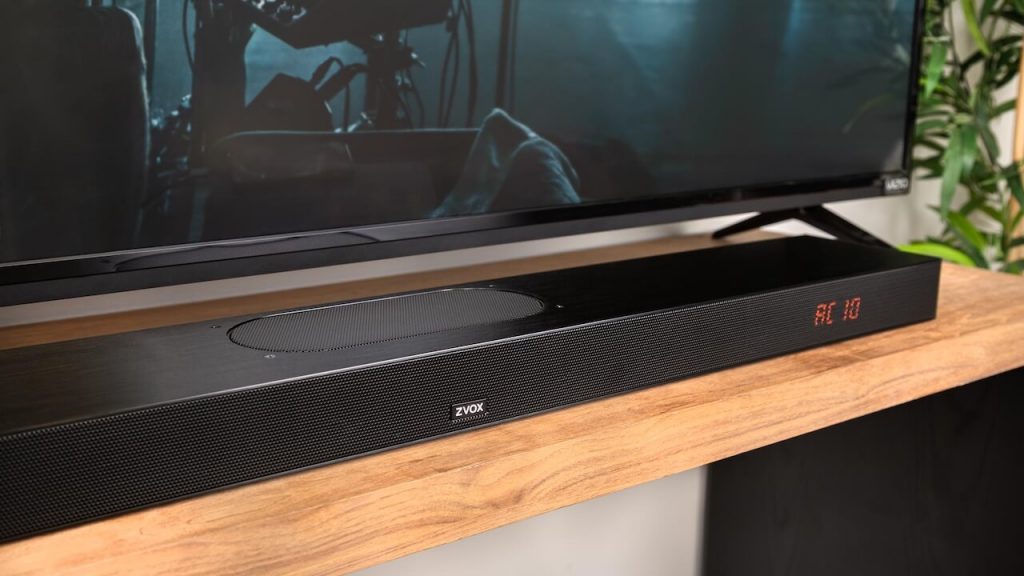 ZVOX AV855 Soundbar Lifestyle