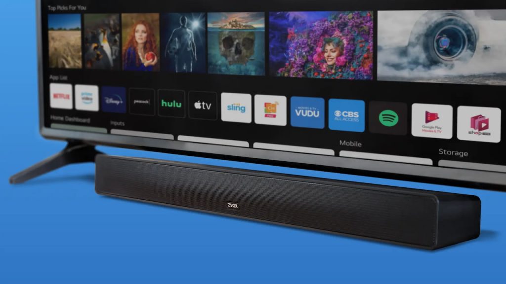 ZVOX Audio Soundbar Lifestyle